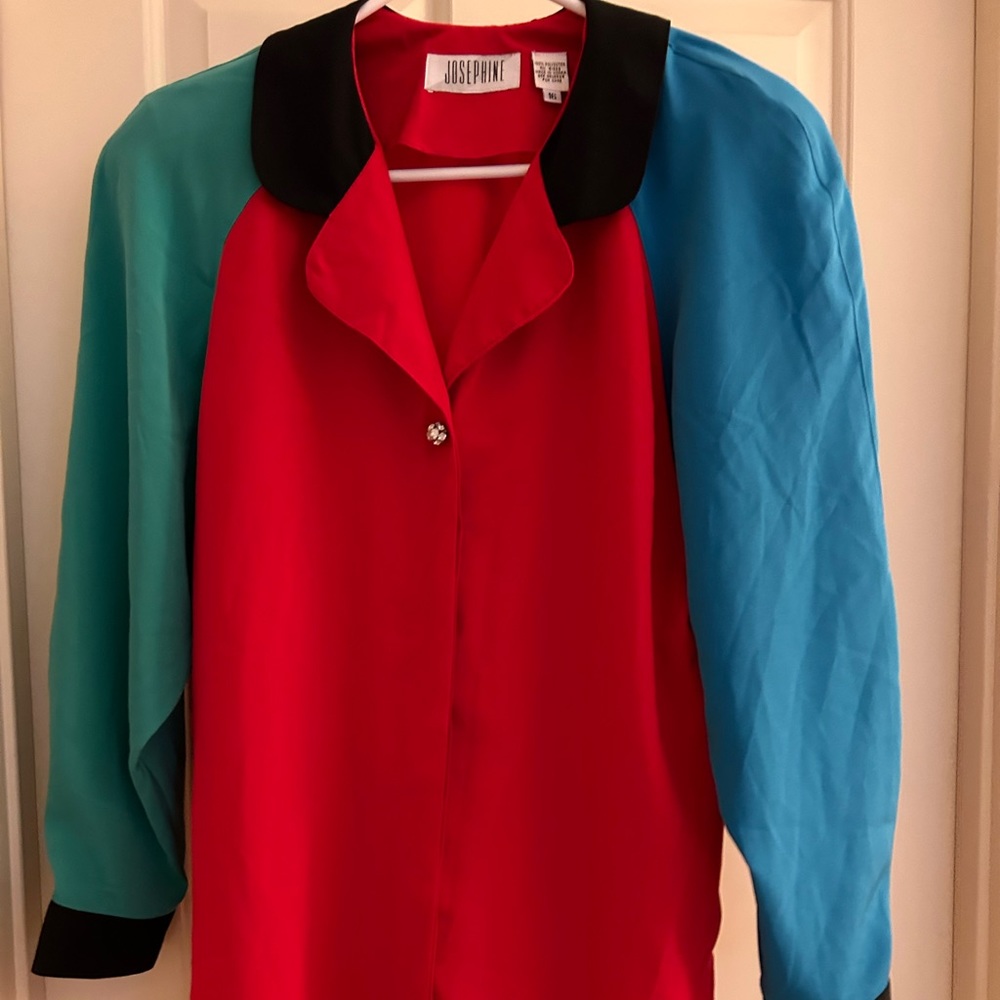 Womens beautiful holiday blouse